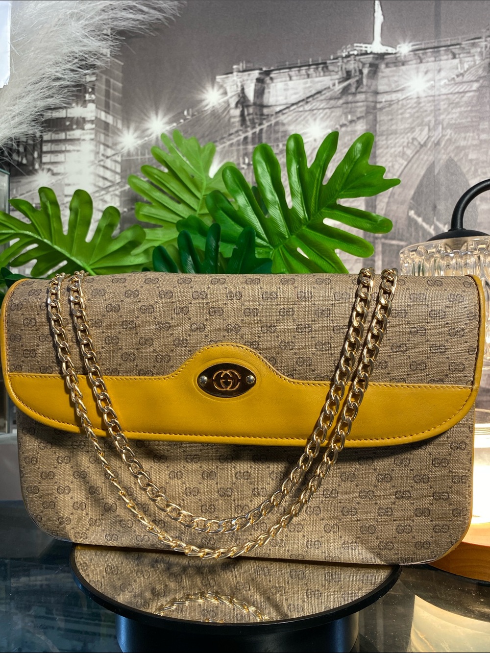 Authentic Rare Vintage Gucci Micro GG Bag